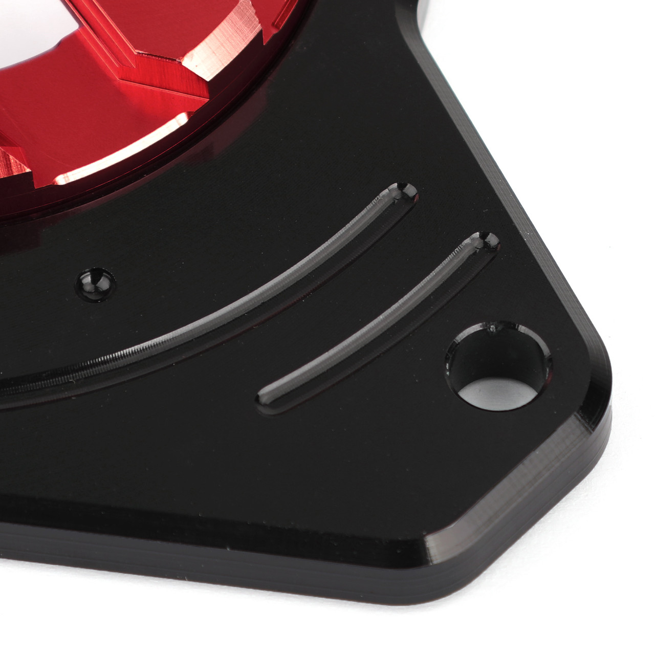 Front Sprocket Chain Guard Cover Left Side Engine for Honda MSX125 13-15 MSX125SF 16-19 Red