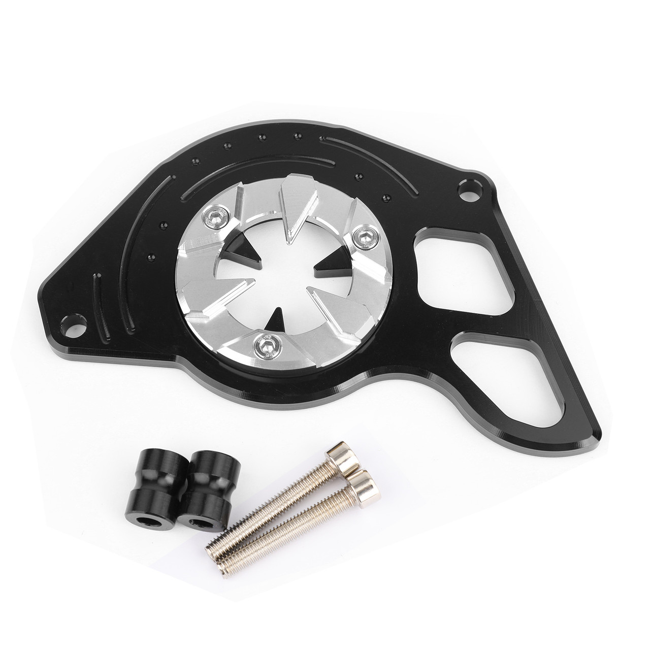 Front Sprocket Chain Guard Cover Left Side Engine for Honda MSX125 13-15 MSX125SF 16-19 Silver