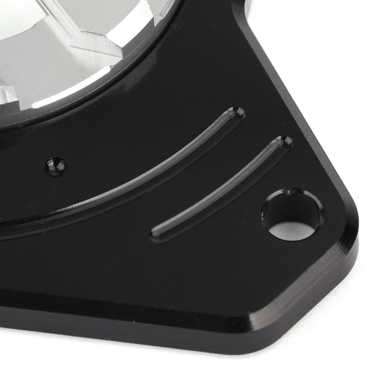 Front Sprocket Chain Guard Cover Left Side Engine for Honda MSX125 13-15 MSX125SF 16-19 Silver