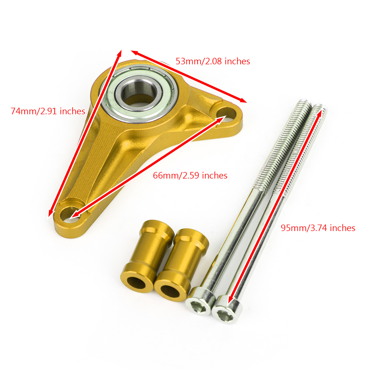 CNC Shifting Gear Stabilizer Modified for Honda MSX125 Grom 125 13-15 MSX125SF 16-19 Gold