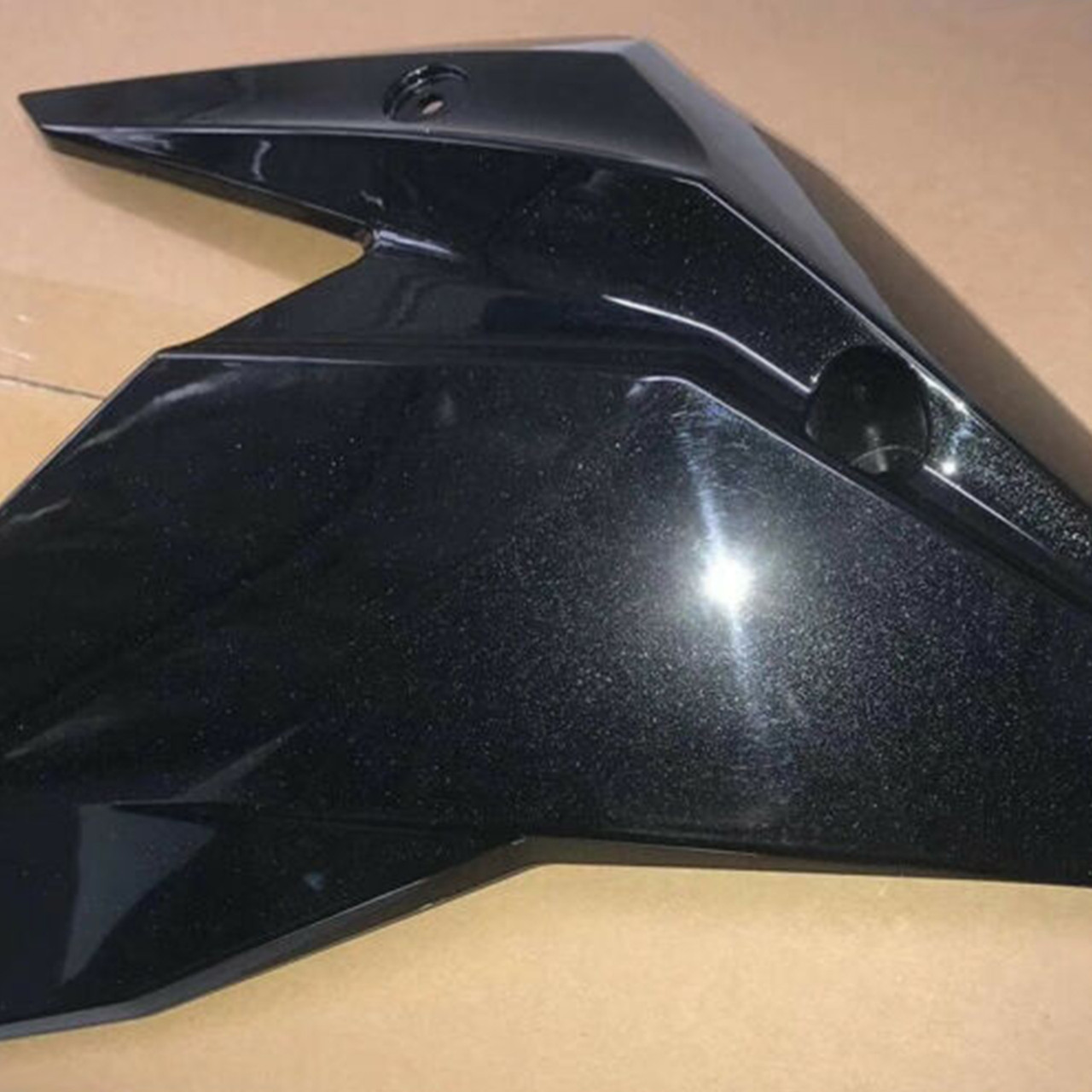 Engine Panel Belly Pan Lower Cowling Cover Fairing for Kawasaki Z400 2018-2020 GBLK