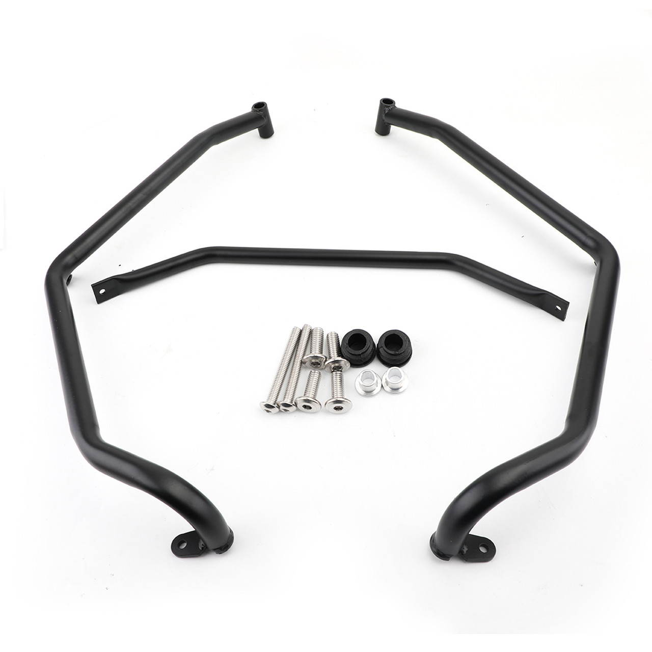 Lower Crash Bar Engine Guard Bumper Protector for Honda ADV 150 ADV150 2020 Black