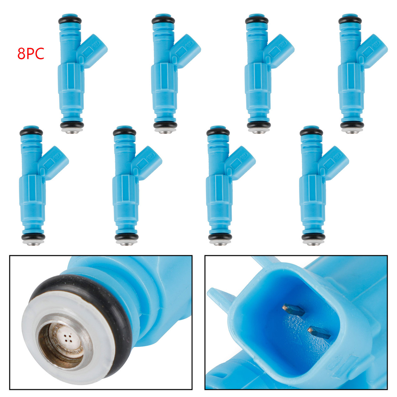 8PCS Fuel Injector Fit For Dakota Durango Grand Cherokee 01-07 Ram 1500 02-07 Commander 06-07