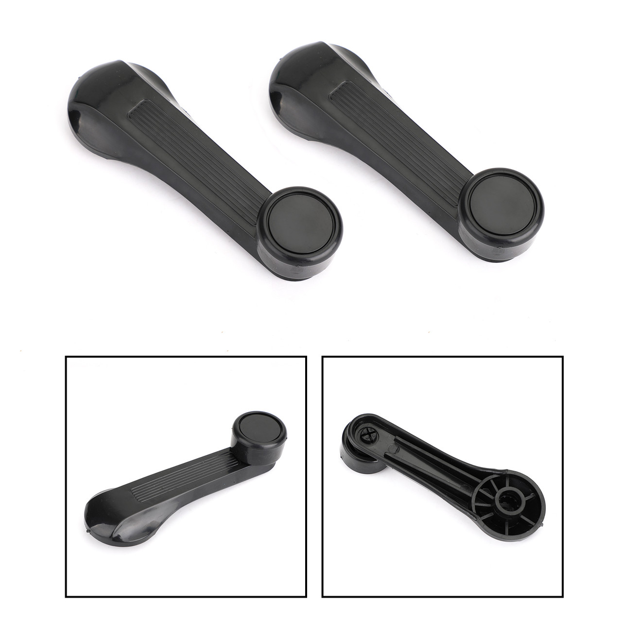 Window Crank Handle Fit For Honda Civic Crv Accord Stream Jazz Black