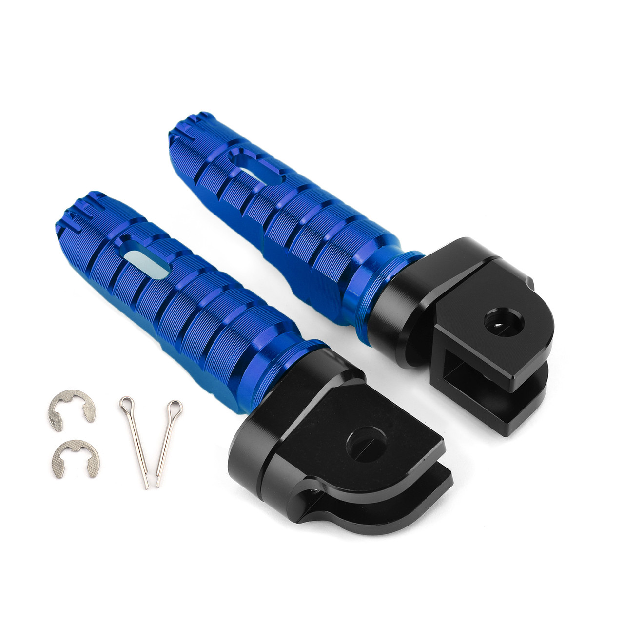 Front Footpegs Fit For SUZUKI GSX-S750 S1000 S1000F/Z 15-17 GSX-R 600 750 08-15 GSR250/S GSR250F 12-17 Blue