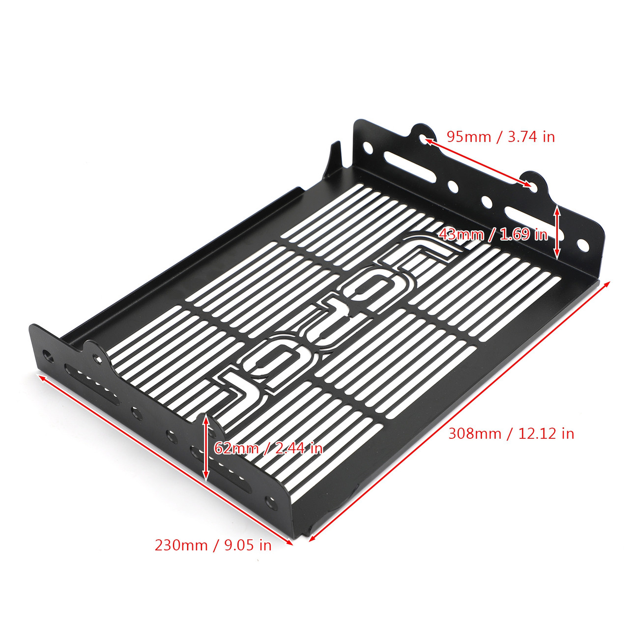 Stainless Steel Radiator Guard Protector Grill Cover Fit For Honda CMX 300/500 Rebel 300 500 17-20 Black