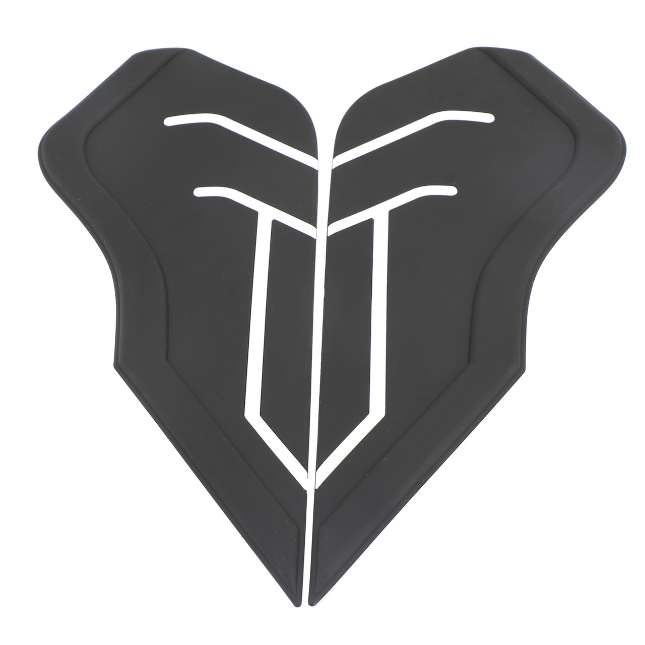 Tank Traction Pad Side Gas Knee Grip Protector Fit For Yamaha Tenere 700/XTZ700/XT700Z/T7/T700 18-20 Black