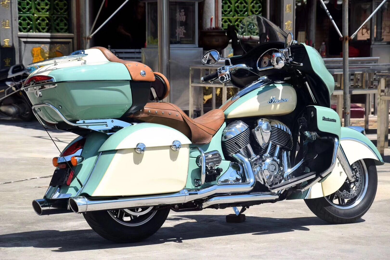 Rear Highway Bars Fit For Indian Chief Classic 14-18 Dark Horse 16-20 Chieftain Classic 18-20 Roadmaster 15-20 Springfield 16-20 Chrome