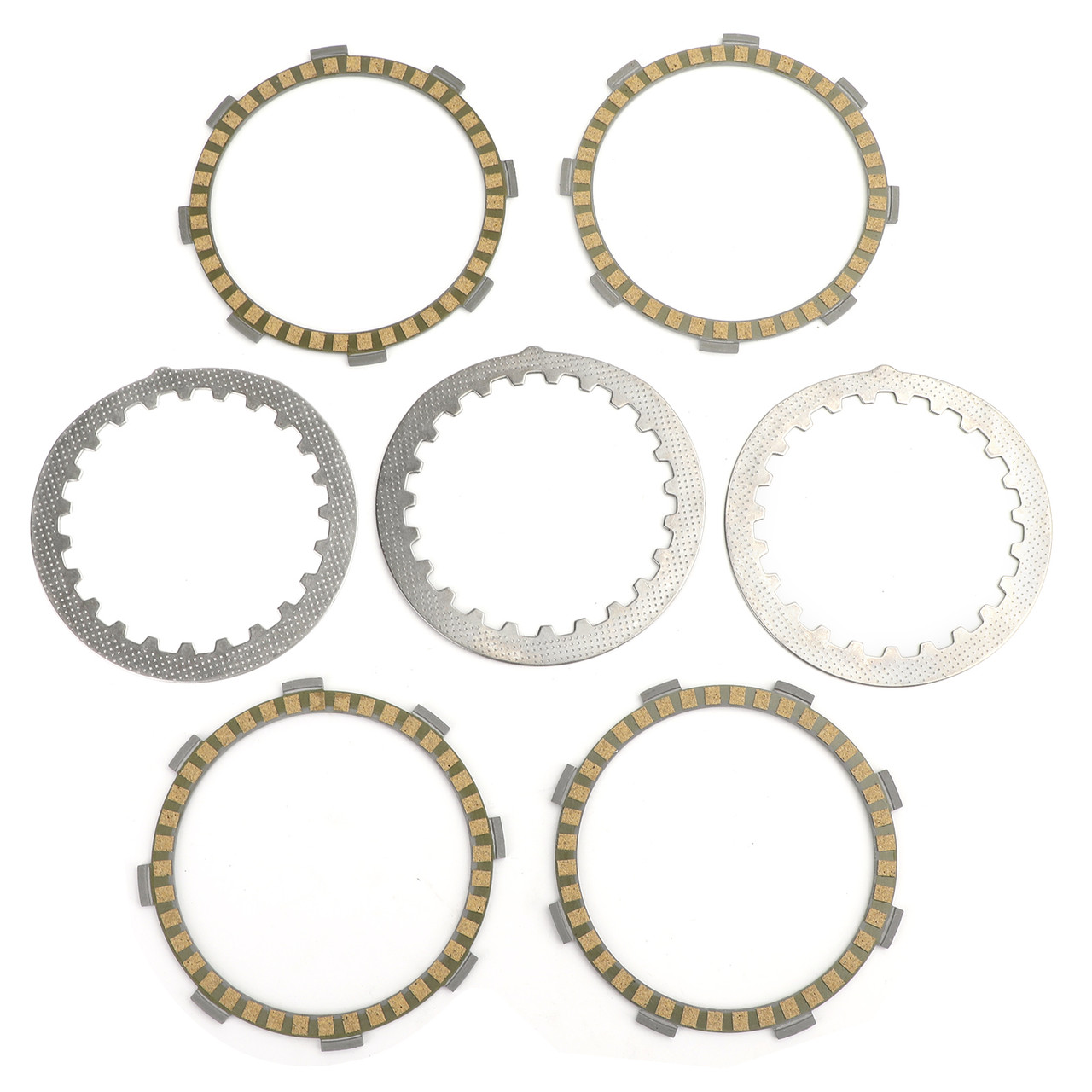 Clutch Plate Kit Fit For Yamaha DT50R DT50 4AD 92 DT80LC DT80 53W 86 YZ80C 76 DT80 MX(Type 36N) 83-85 RD75LC 91 TZM50R 97