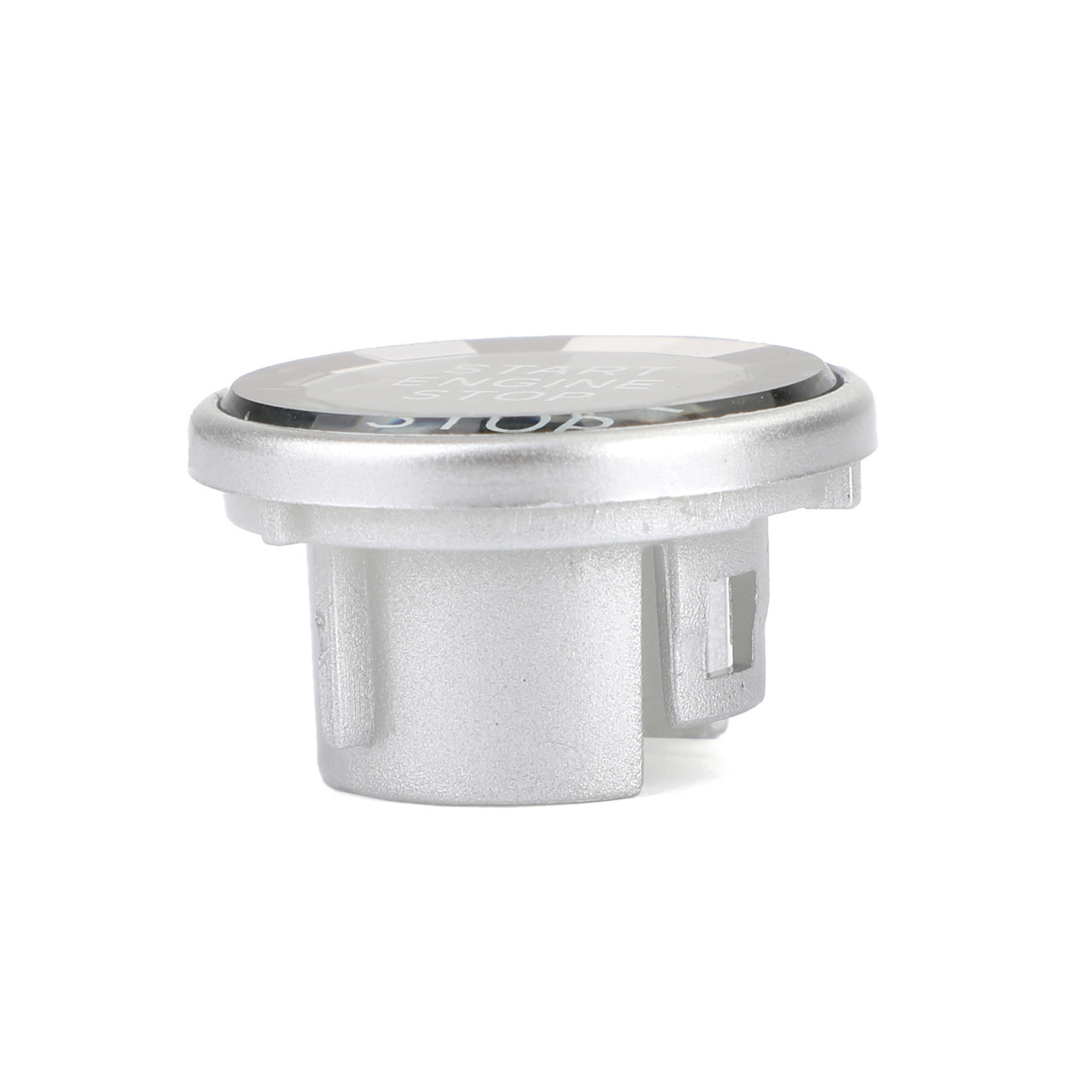 Engine Start Stop Push Button Knob Switch Decor Cover Fit For Jaguar XF XE F-Pace 16-19 Silver