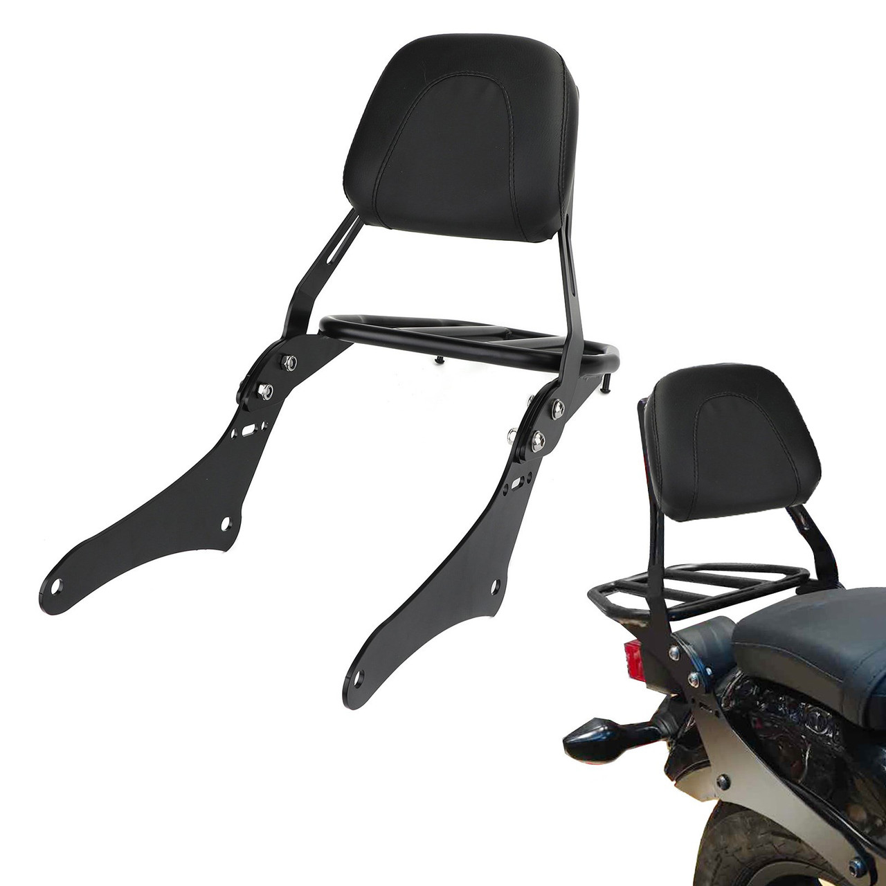 Sissy Bar Passenger Backrest For Honda Rebel 300/500 CMX300/500 (2017-2022) – Detachable