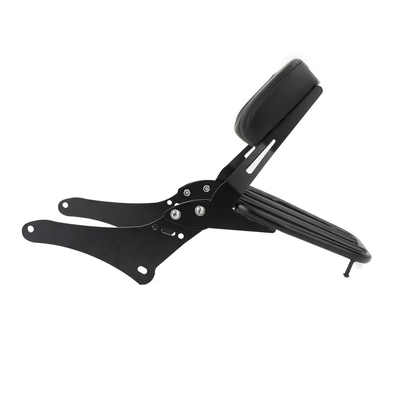 Motorcycle Sissy Bars Backrest Seat Cushion With Luggage