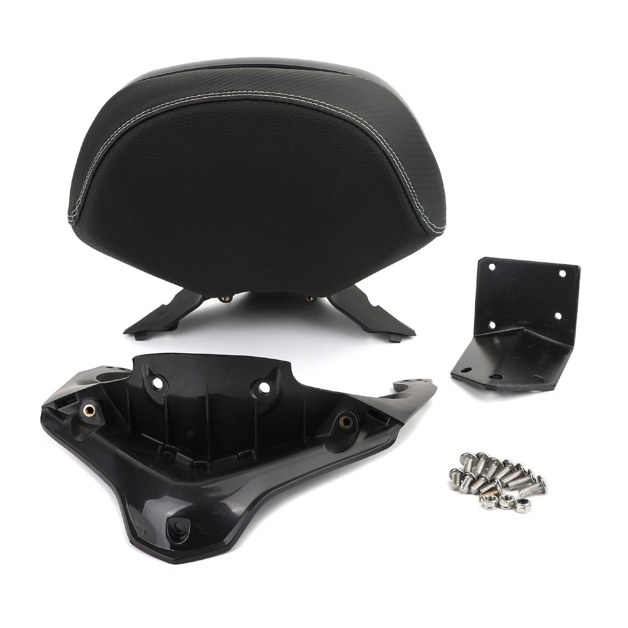 Passenger Backrest Fit For YAMAHA XMAX 250 300 400 18-20 Black