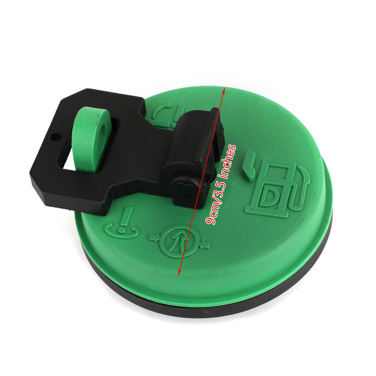 Locking Fuel Cap Fits For SKID STEER WHEEL LOADERS MULTI TERRAIN LOADER TELEHANDLER INTEGRATED TOOL CARRIER Green