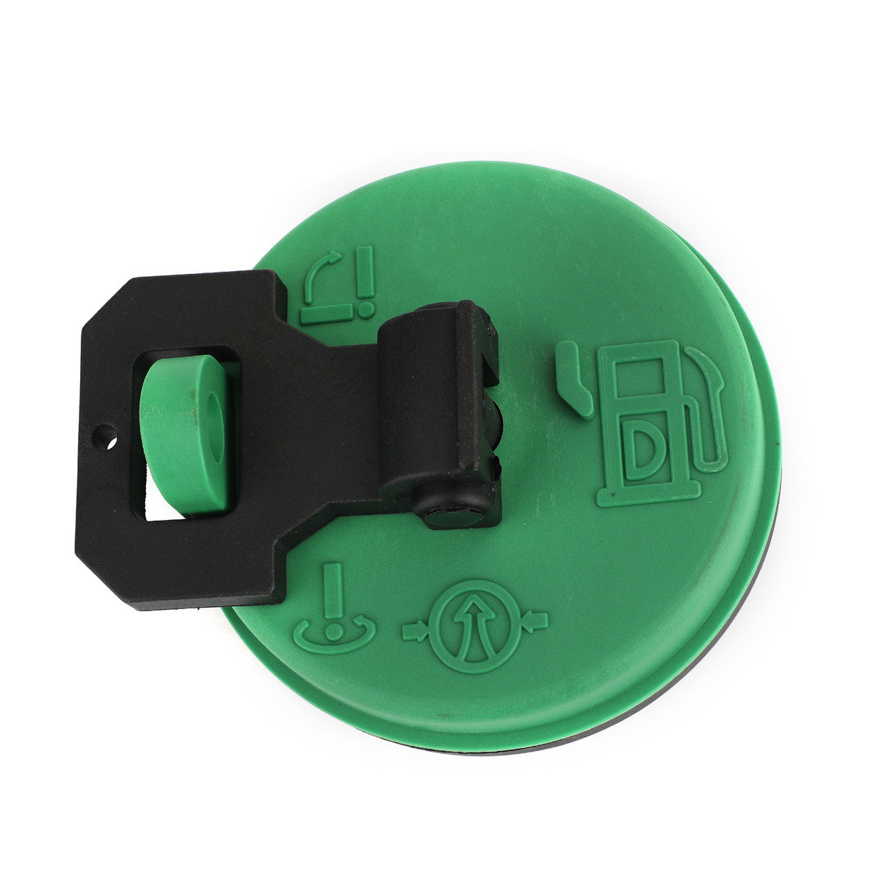 Locking Fuel Cap Fits For SKID STEER WHEEL LOADERS MULTI TERRAIN LOADER TELEHANDLER INTEGRATED TOOL CARRIER Green