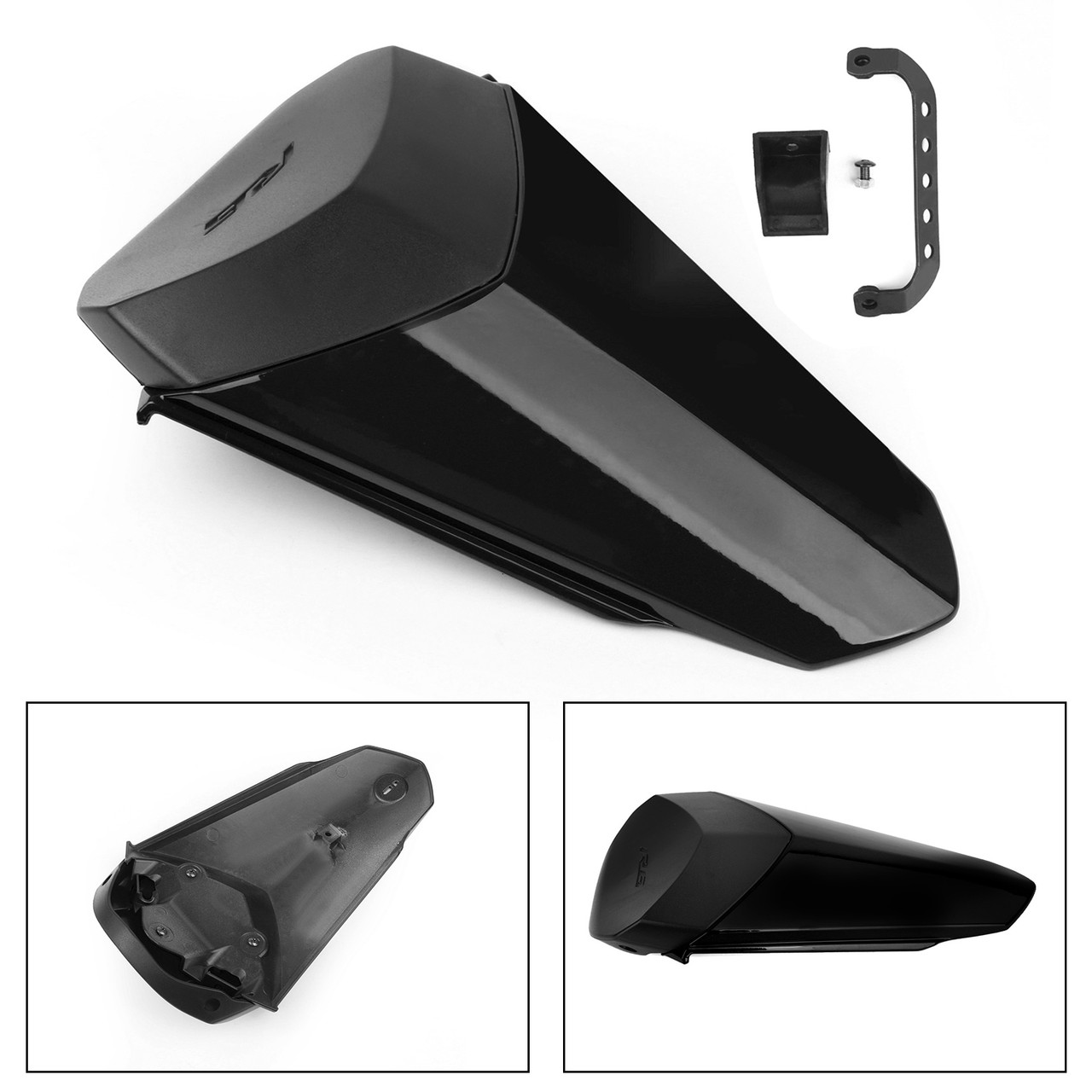 ABS Rear Seat Fairing Cover Cowl For Yamaha YZF-R6 YZF R6 17-20 Black