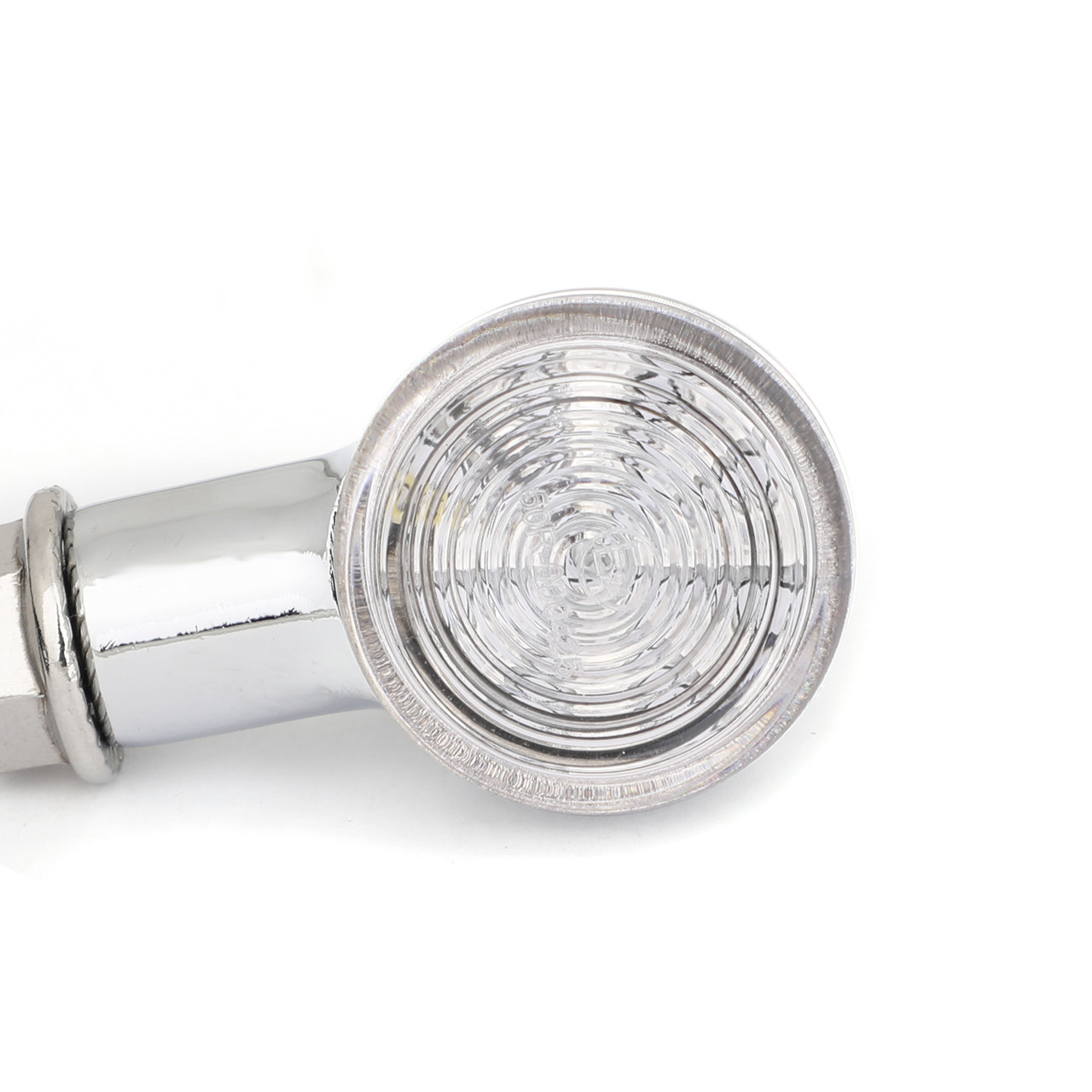 Bullet Turn Signal Light Universal Fit For Most of Motorcycle ChromeC