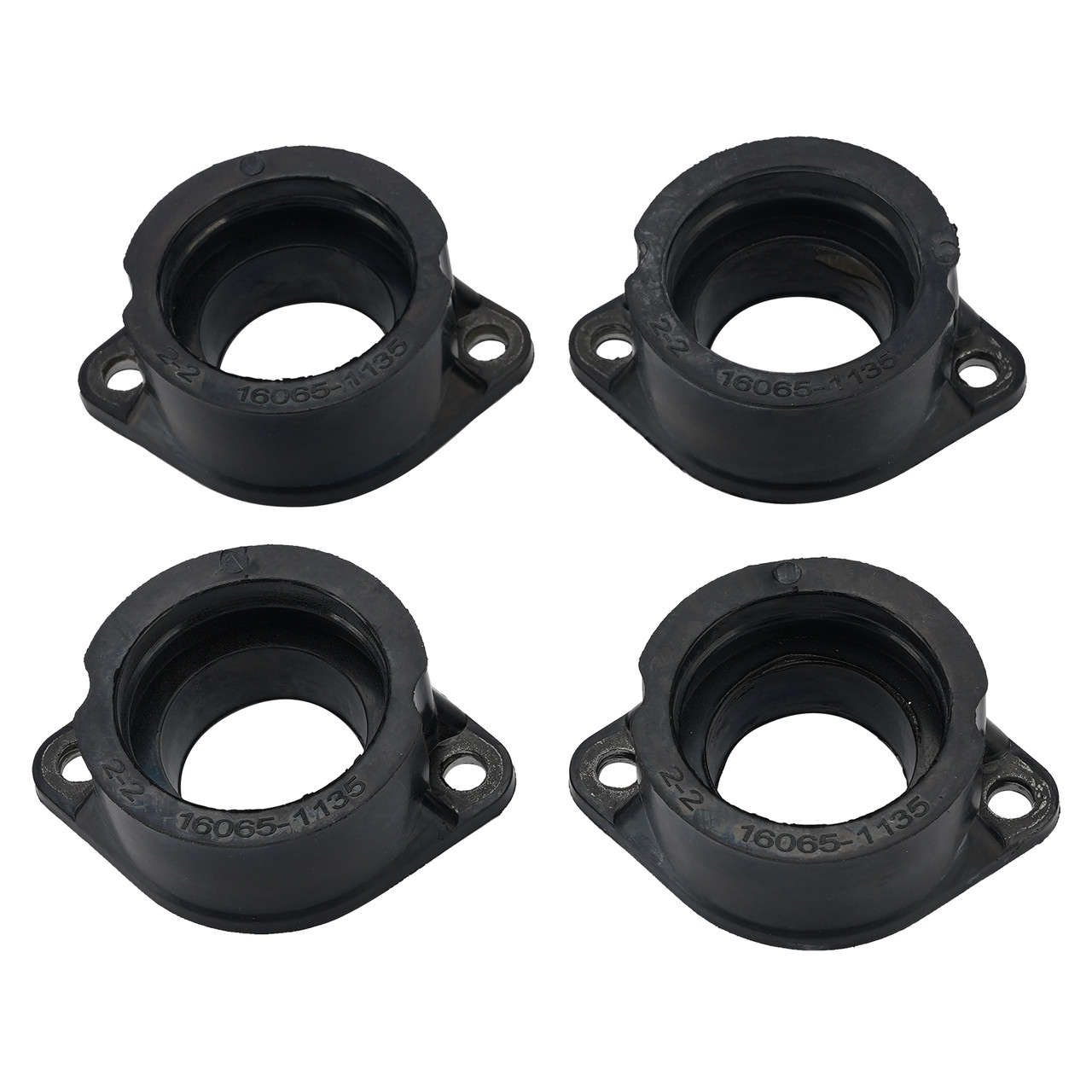 Intake Manifold Boot Joint Carburetor Carb Flange Socket Fit for Kawasaki KZ 1000 J1/J2 K1/K2 LTD M1/M2 CSR 81-82 P1-P21 Police 82-06