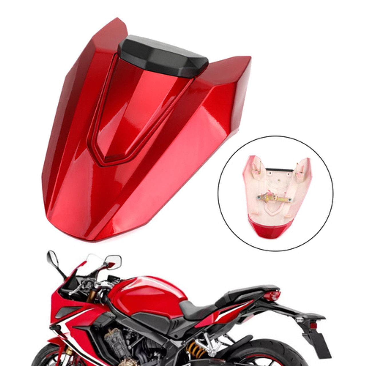 Seat Cover Cowl For Honda CB650R/CBR650R 19-20 Pearl Red