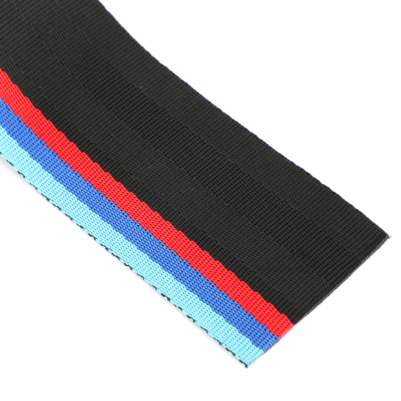 Car Seat Belt Webbing Polyester Seat Lap Retractable Nylon Safety Strap 3.5M Black