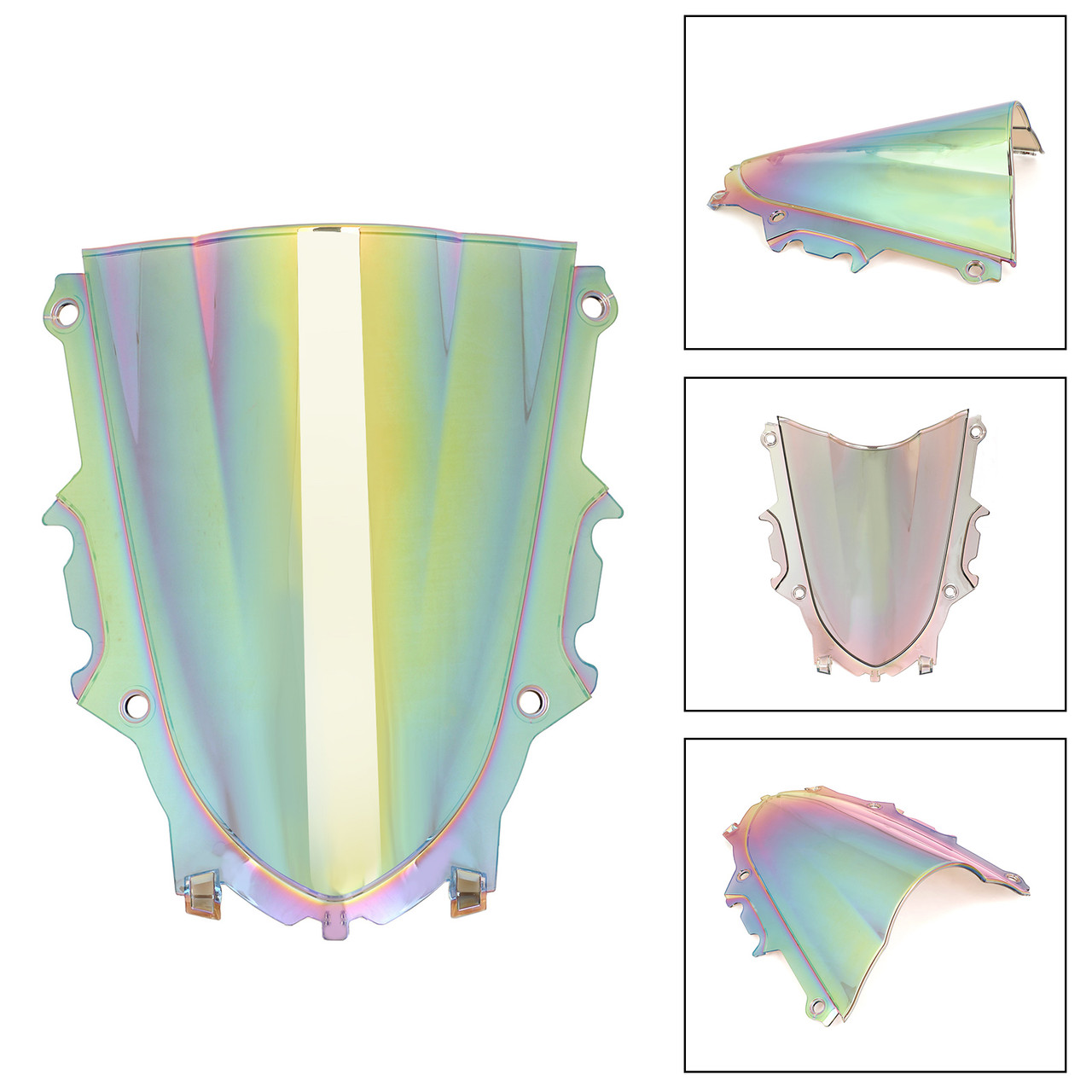 ABS Plastic Windshield Windscreen Fit For Yamaha YZF R3 19-20 WI