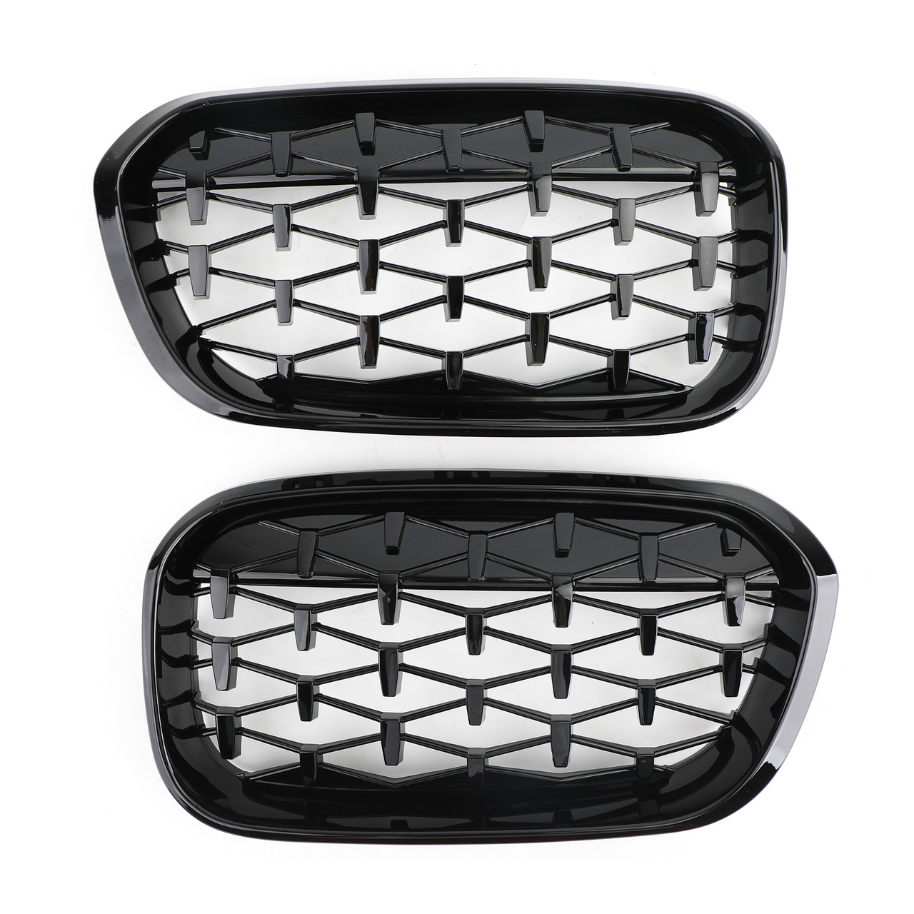 Meteor Black Front Kidney Grille Fit For BMW 1 Series F20/F21 15-17
