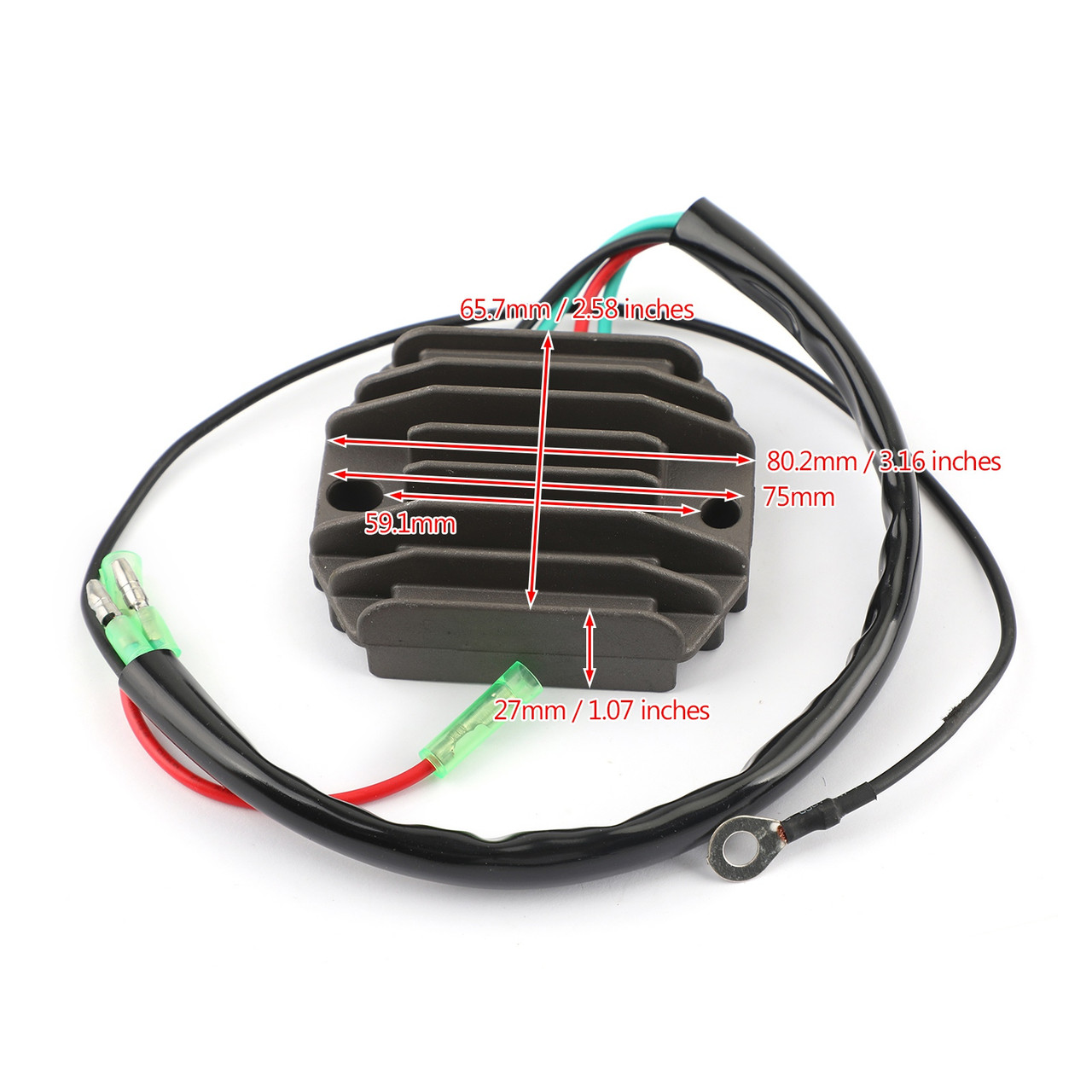 Voltage Regulator Rectifier Fit For Yamaha F 9.9 F13.5B F15 F20 F20B