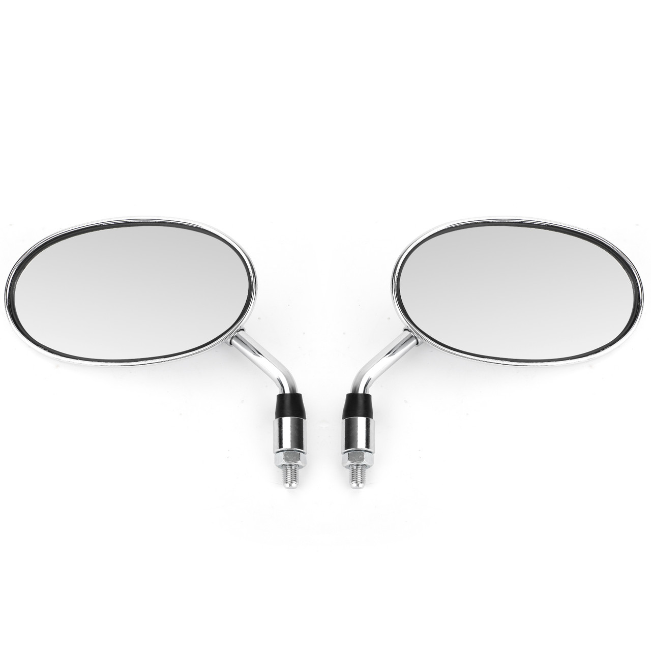 Motorcycle Rearview Side Mirrors Pair Fit for Honda NV400 Shadow 92-97 VT250 Magna 250 95-97  VT1100 Shadow 1100