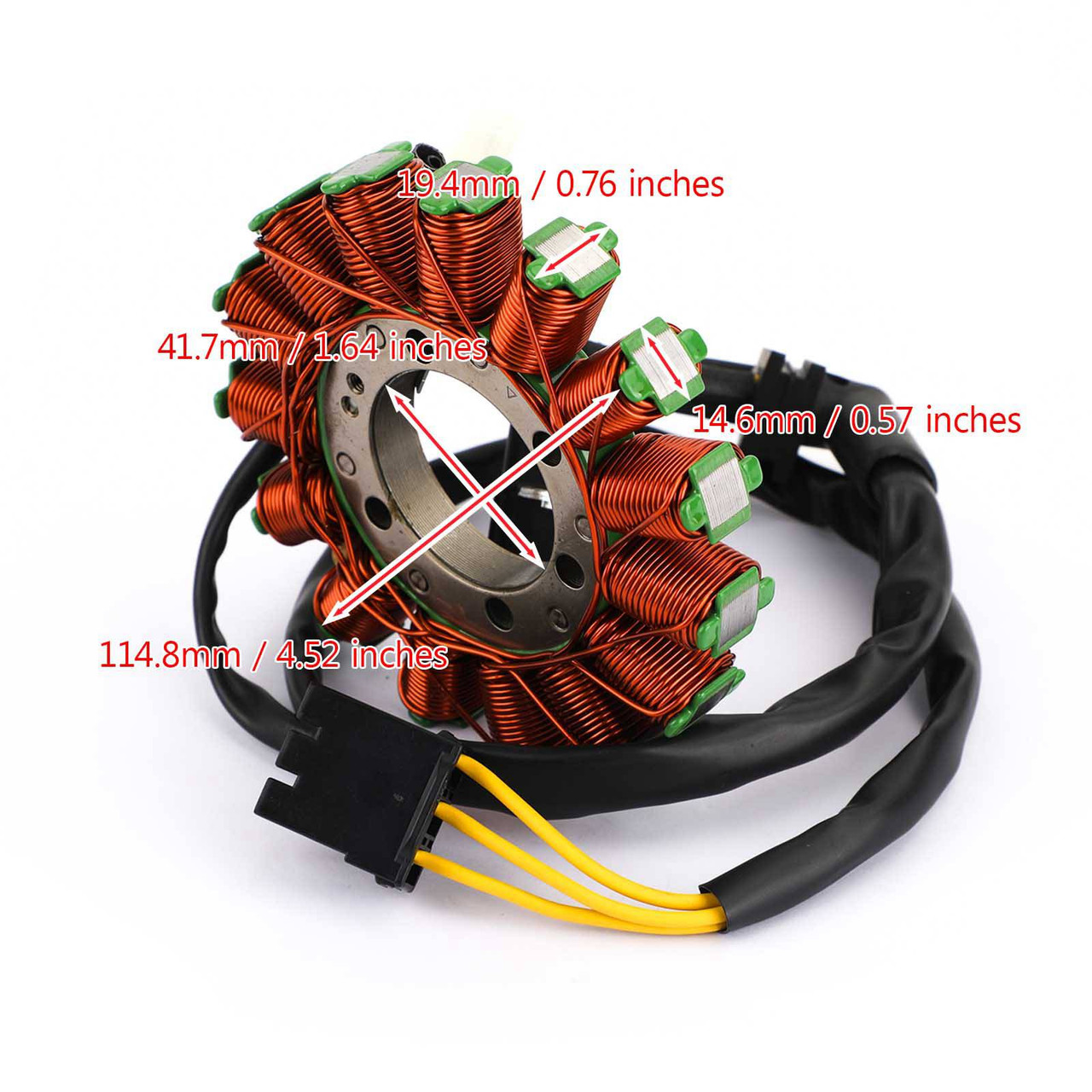 Magneto Generator Engine Stator Rotor Coil Fit For Honda CBR1000RR 10-16 CBR1000S 14-16