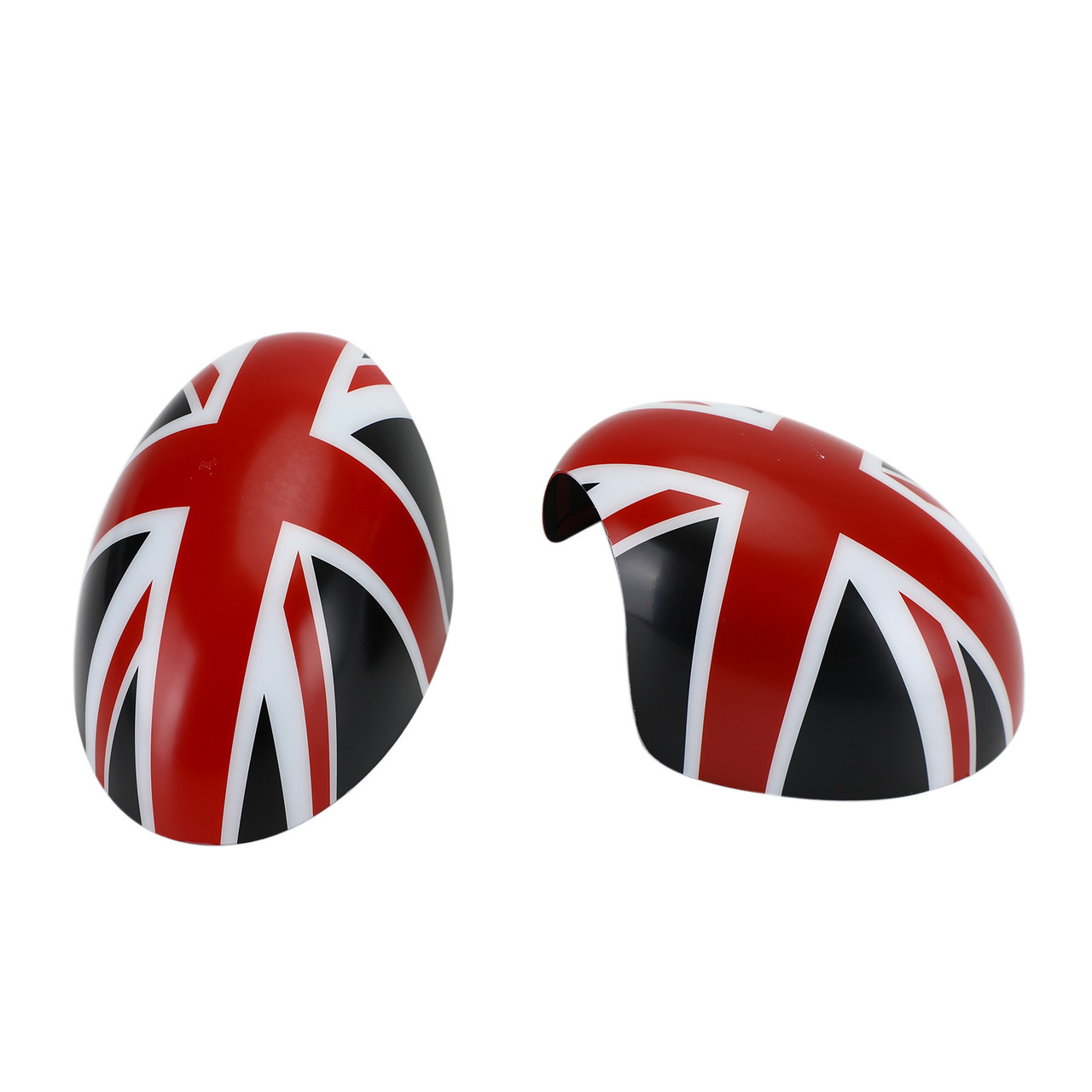 2PCS classic Black/Red Checkered design rear view mirror covers