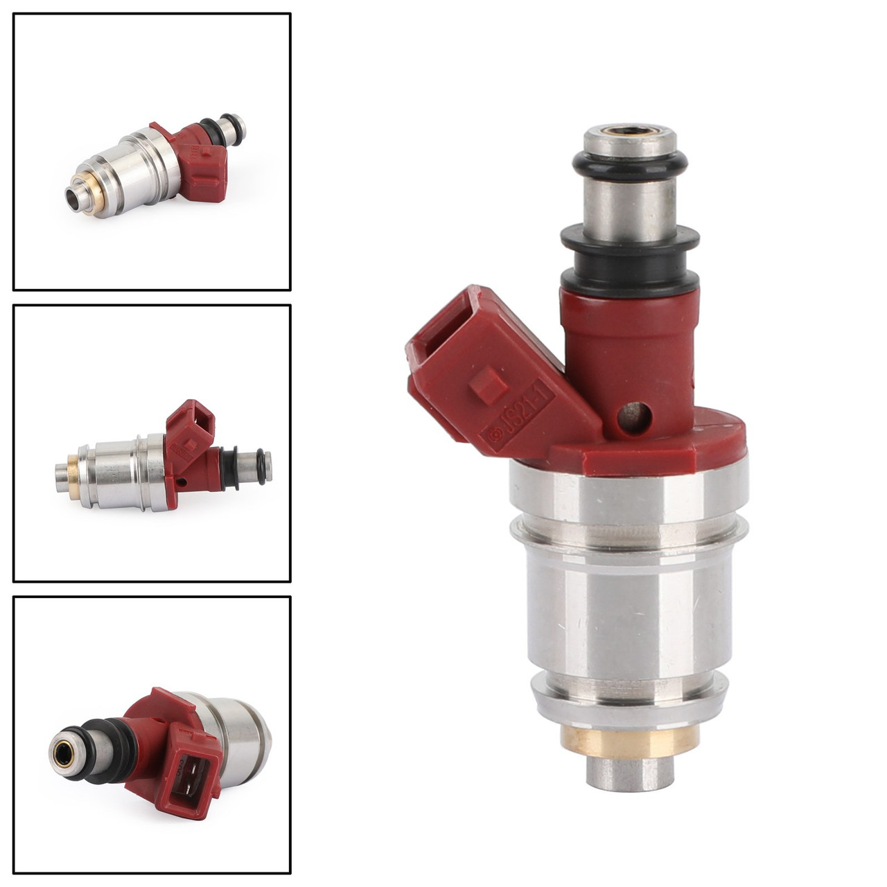 1Pcs Fuel Injectors 16600-86G00 Fit Nissan Pickup D21 2.4L I4 90-95 Red