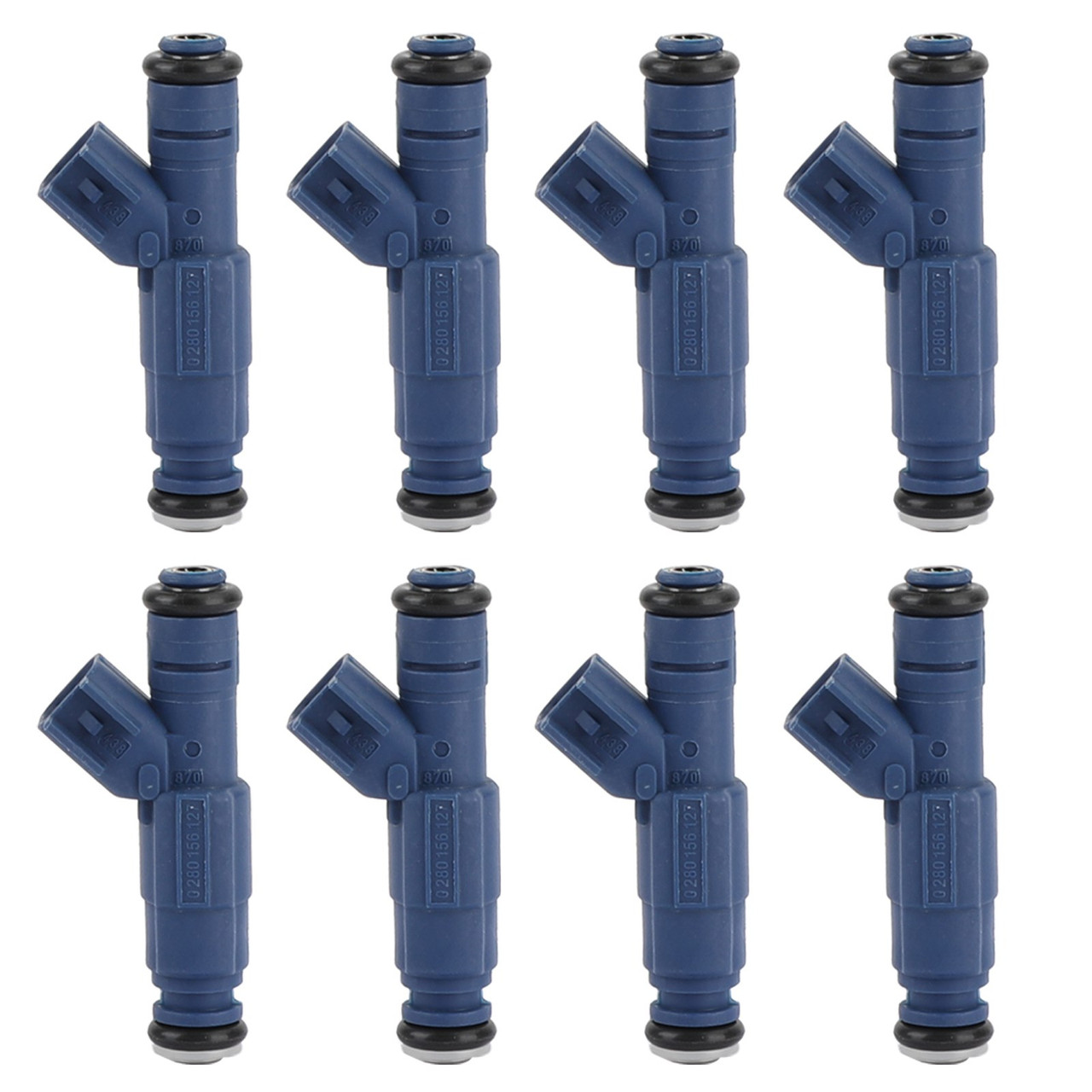 8PCS Fuel Injectors 0280156127 Fit For Fitd Mustang 4.6l 5.0l V8 96-14