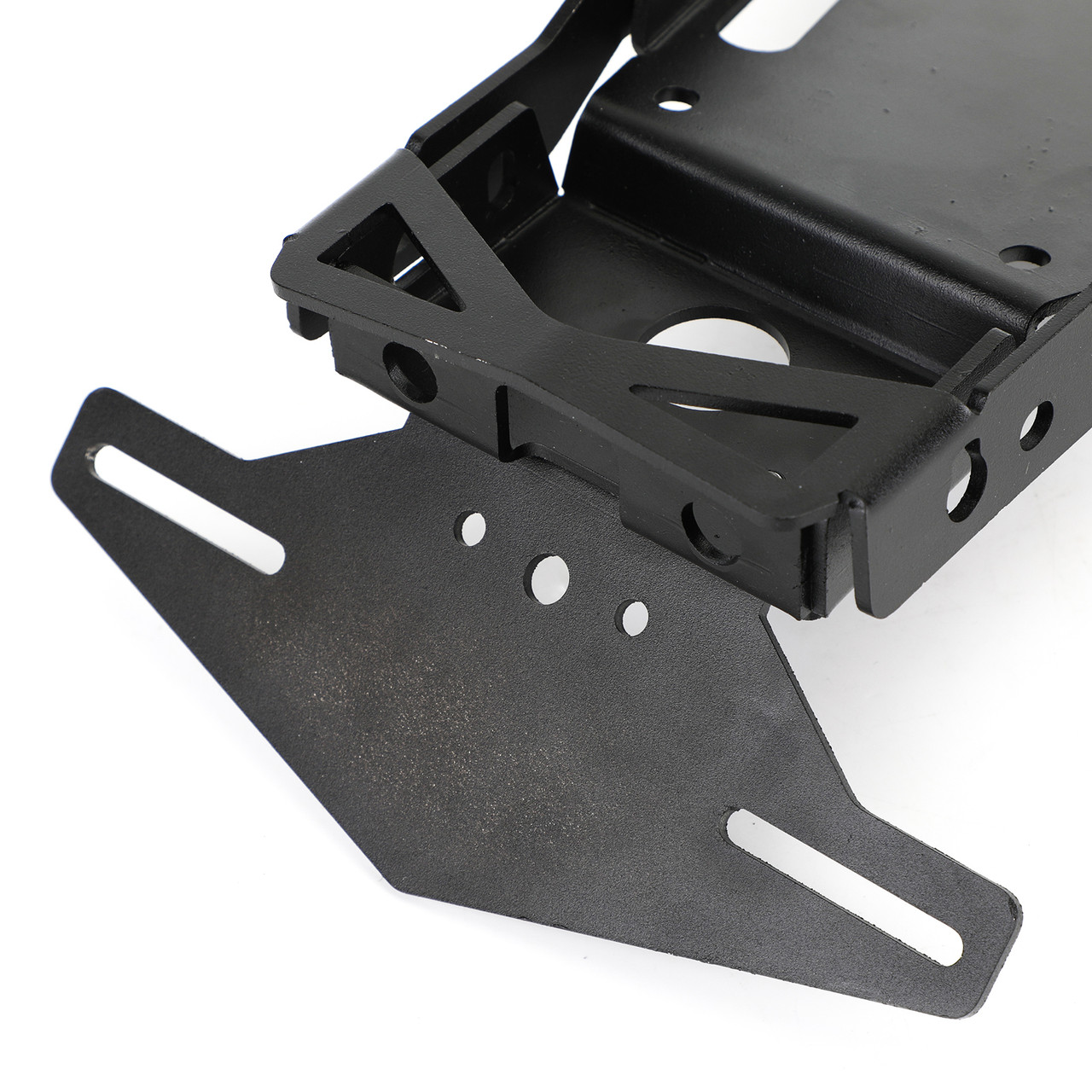 Motorcycle License Plate Holder Frame Bracket For BMW R NINE T 14-18 Black