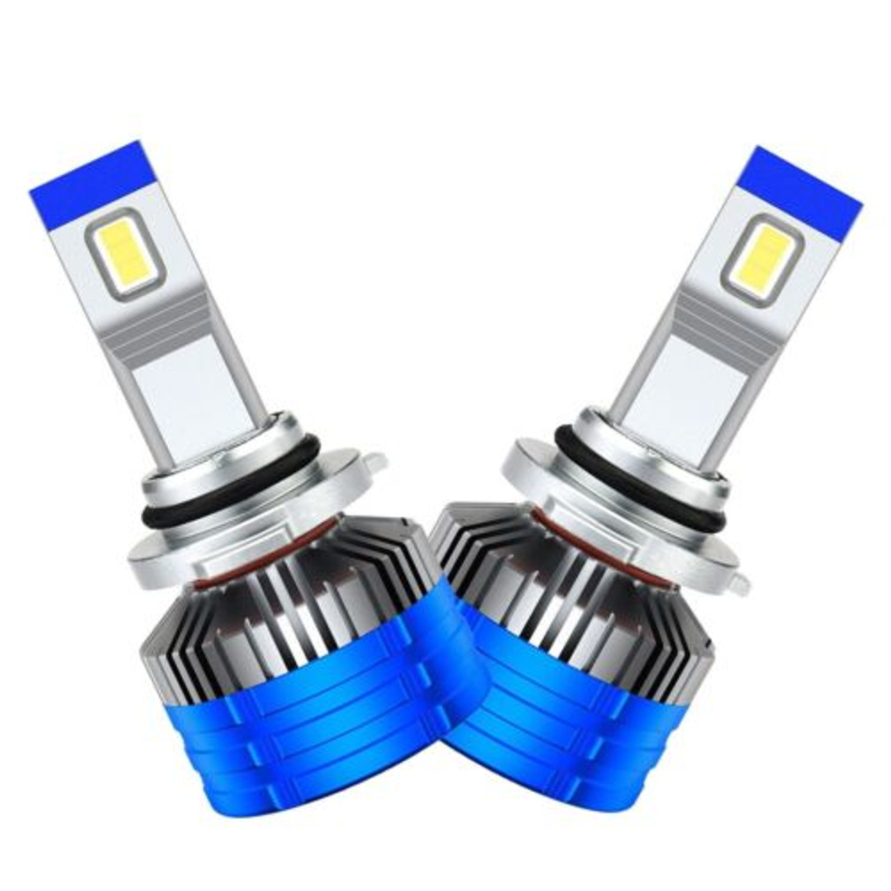 2Pcs 9006 LED Headlight Kit Bulbs 6000K Driving Light Fog Lights Bright Car