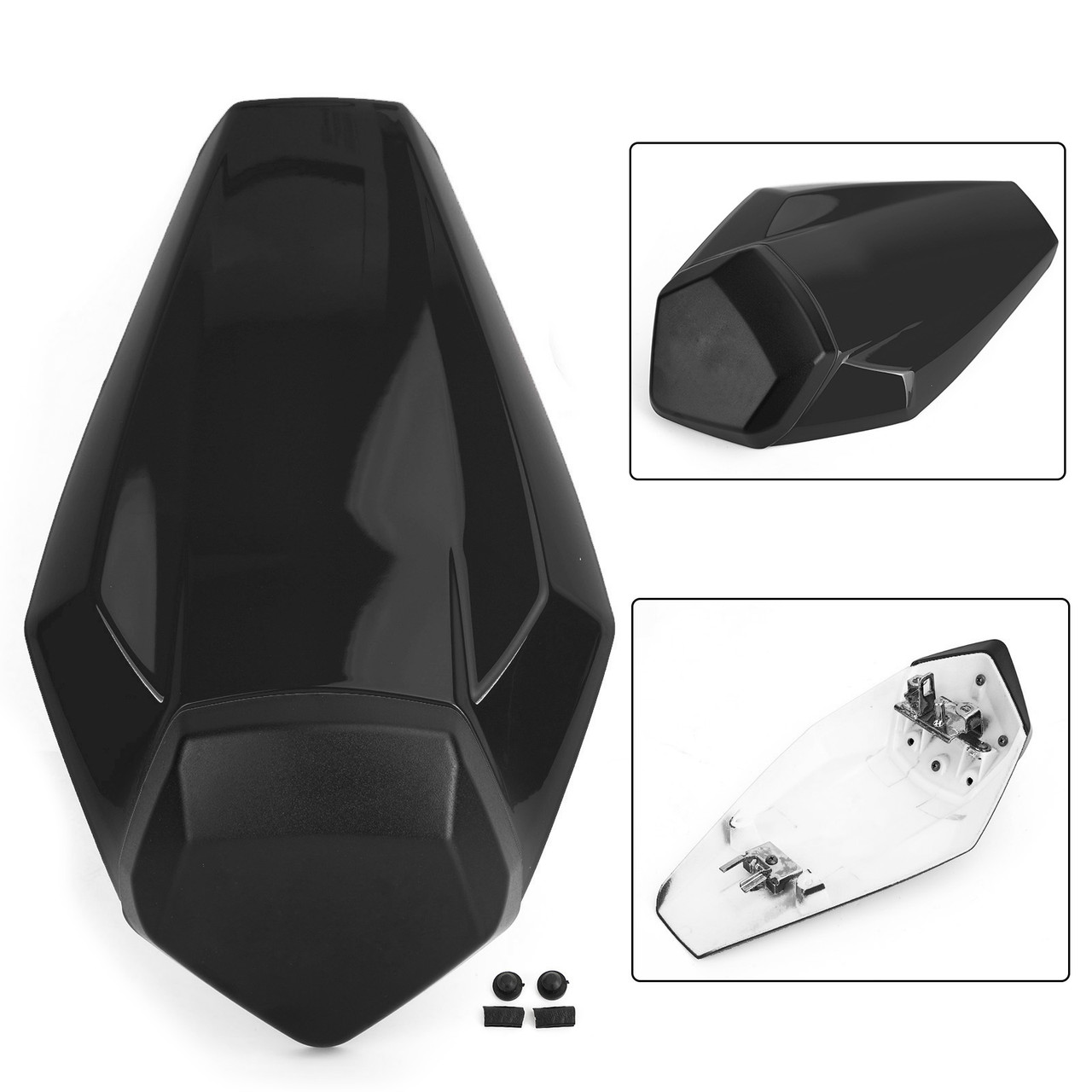 19-24 Kawasaki ZX6R Seat Cover Cowl Black