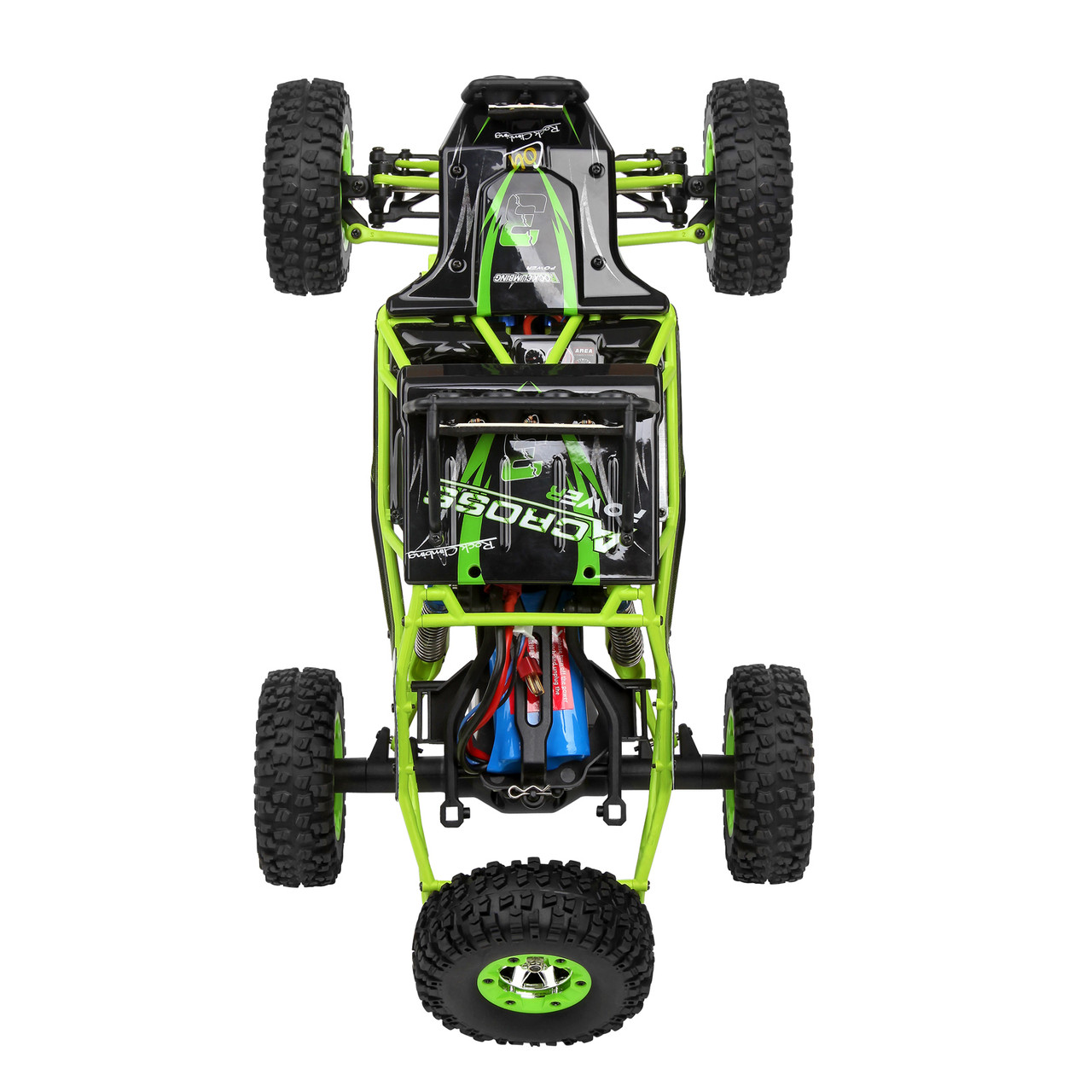 Wltoys 12427 1/12 Scale 2.4G 4WD Electric Brushed Crawler RTR RC Car Gift