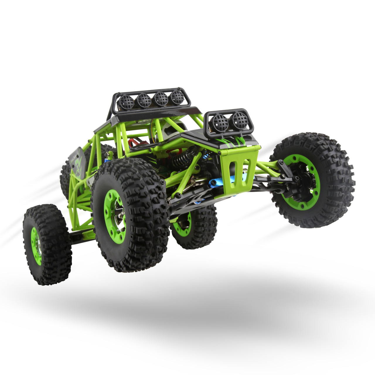 Wltoys 12427 1/12 Scale 2.4G 4WD Electric Brushed Crawler RTR RC Car Gift