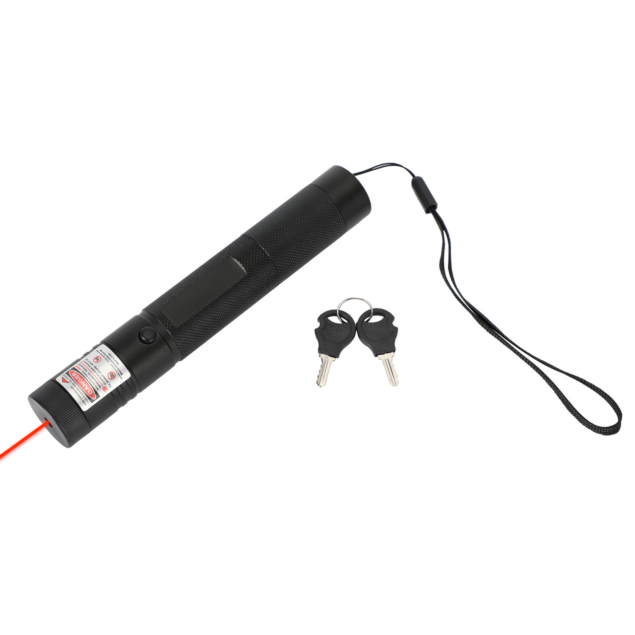 Rechargeable 900 Miles Red Laser Pointer Lazer Pen 650nm Visible Beam