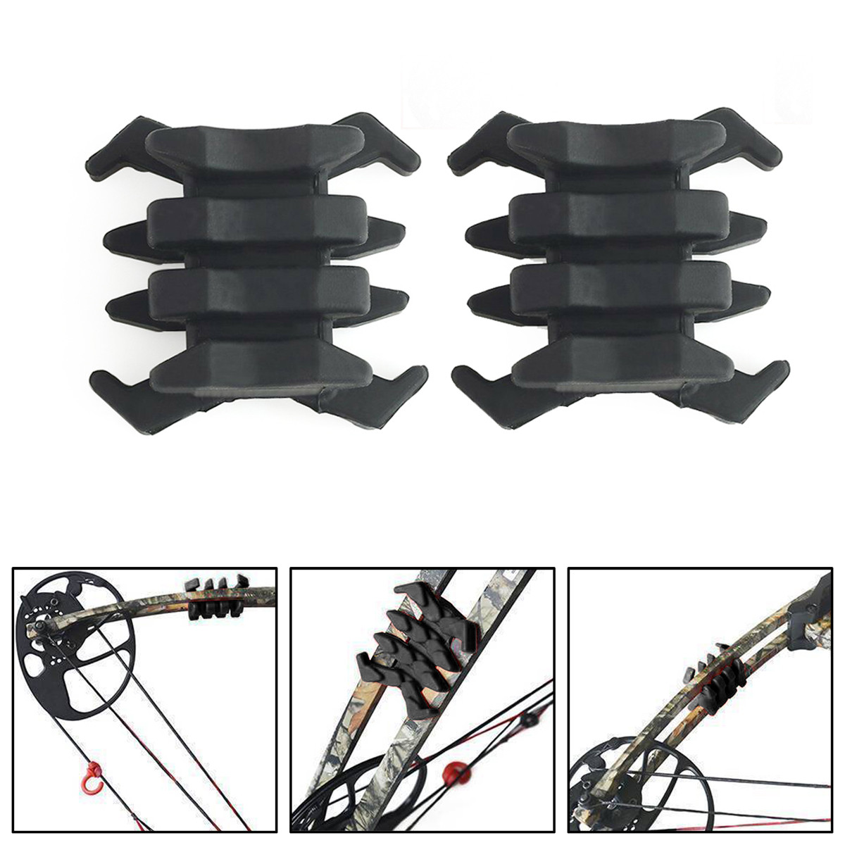 Compound Bow Limbsaver Stabilizer Super Quad Split Limb Vibration