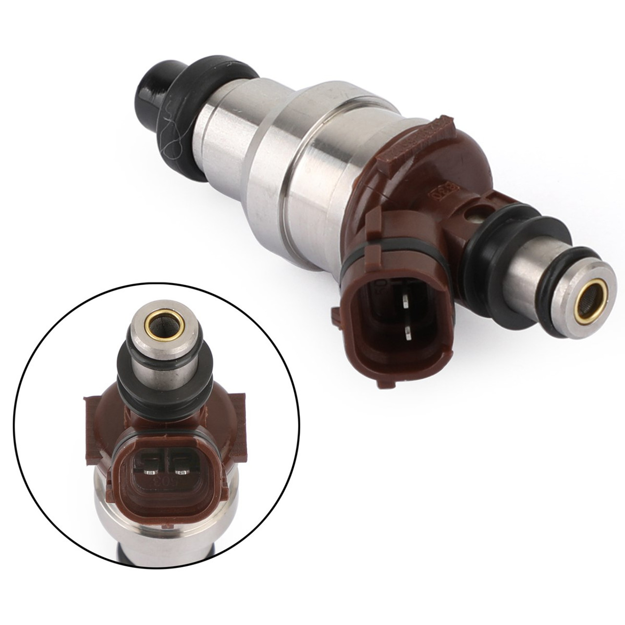 6PCS Fuel Injectors Fit For TOYOTA 4RUNNER PICKUP 89-95 T100 93-94 Brown 23209-65020