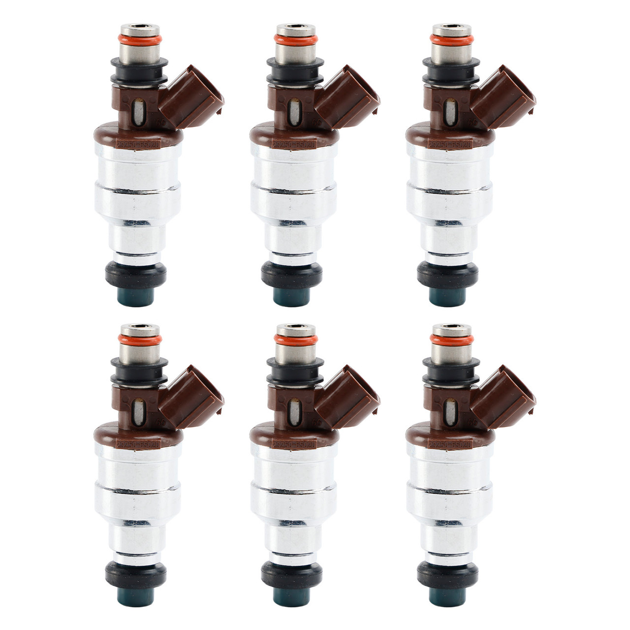 6PCS Fuel Injectors Fit For TOYOTA 4RUNNER PICKUP 89-95 T100 93-94