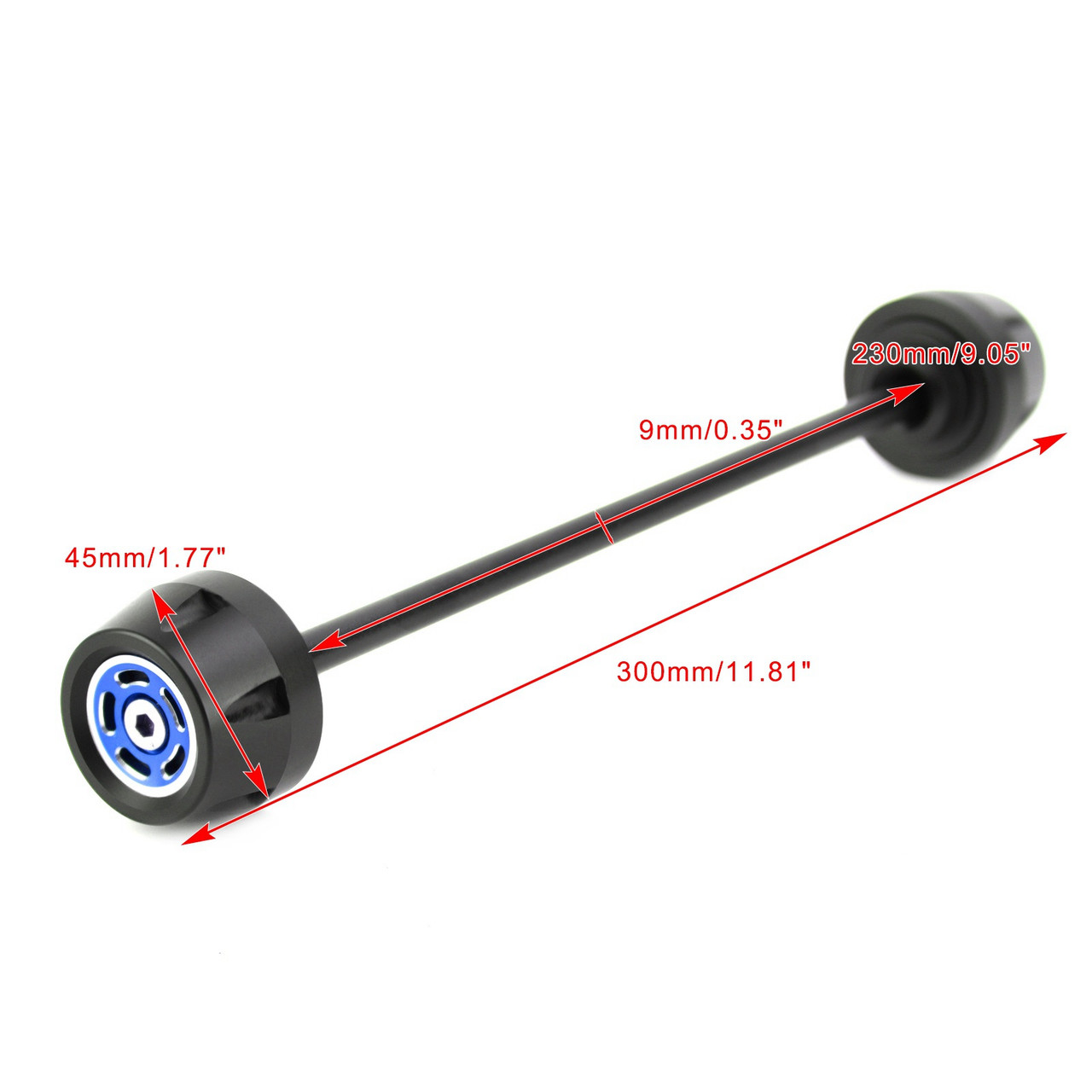 FRONT Axle Fork Sliders Wheel Crash Protector Fit for Ducati Scrambler 400 803 Classic 16-18 803 Urban Enduro 15-17 1100 PRO 20 Blue