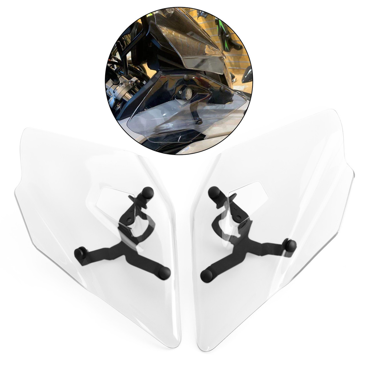 Deflector Side Top Fit For BMW R1200 GS LC 13-19 F750GS F850GS ADV 18-19 Clear