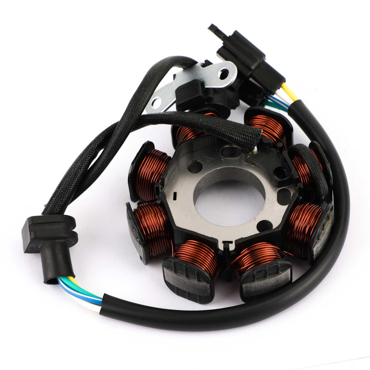 Magneto Generator Engine Stator Rotor Coil Fit For Suzuki FU125 Raider125 Smash Revo FK110 110