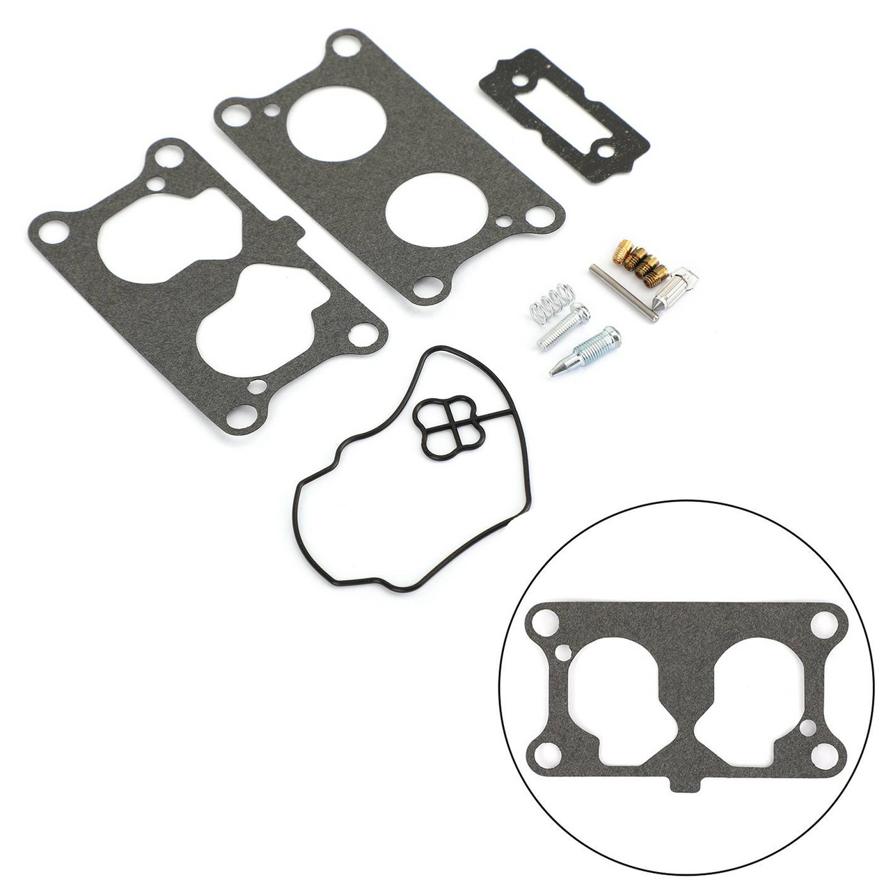 Carburetor Carb Rebuild Kit Fit for Kawasaki Mule 3000 KAF620G KAF620H KAF620J 4x4 Trans