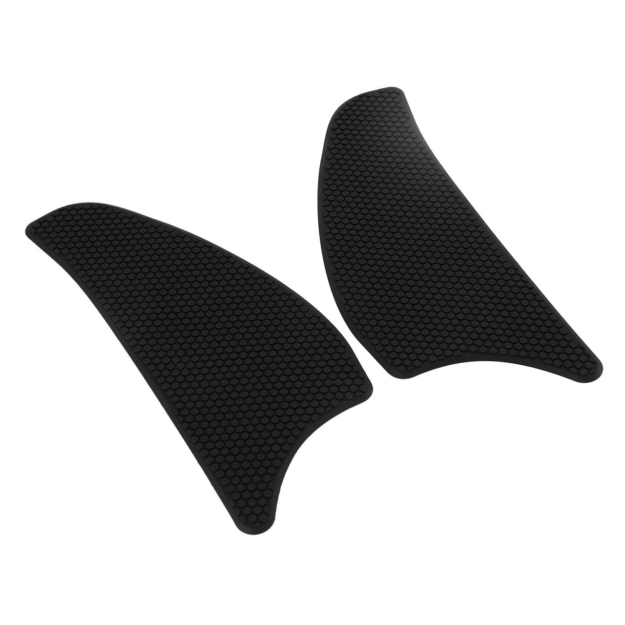 2x Side Tank Traction Grips Pads Fit for Kawasaki Versys 1000 KLZ1000 15-19 Black