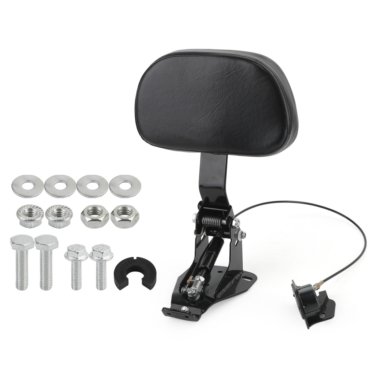 Driver Backrest Fit for CVO Limited FLHTKSE 14-19 Black