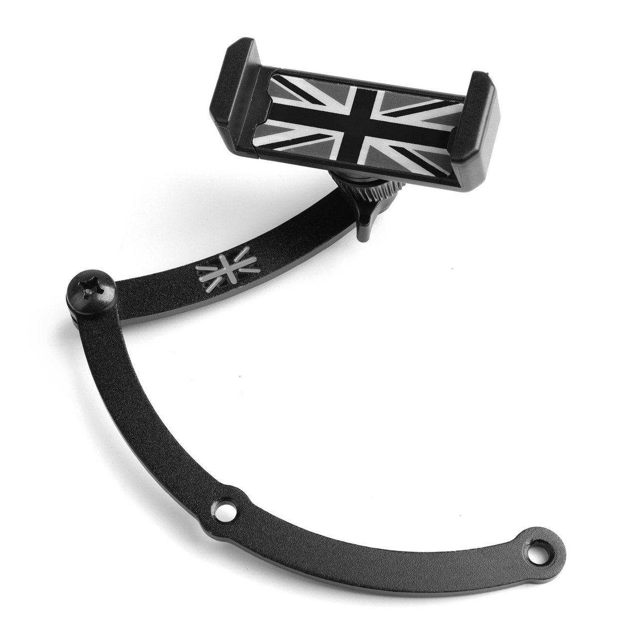 Union Jack Car Cell Phone Mount Folding Holder Fit For Mini Cooper R55 R56 R57 A Type