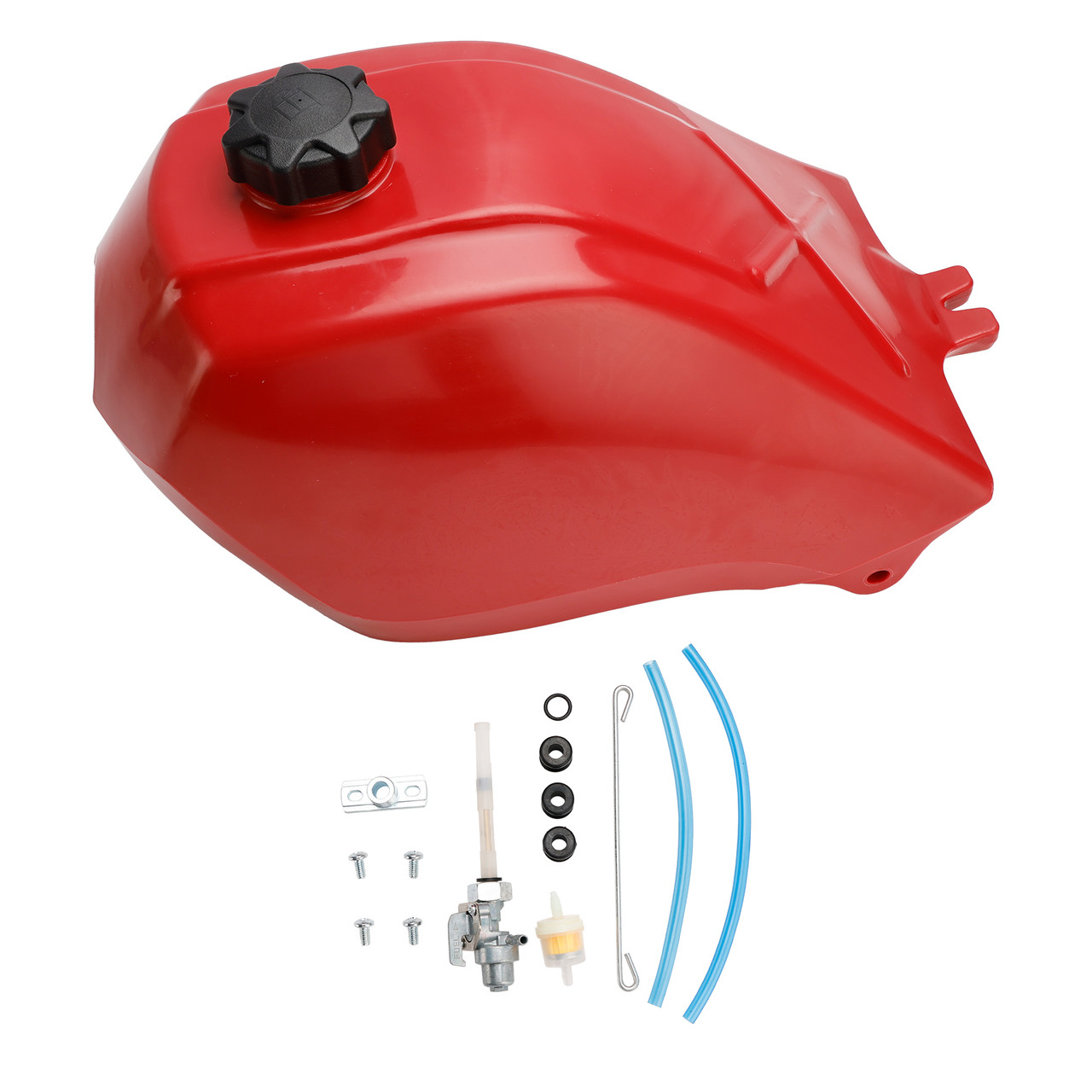 Fuel Tank Gas Cap Petcock Kit Fit For Honda ATC250ES Big Red 250 1985 1986 1987 Three-Wheel ATV