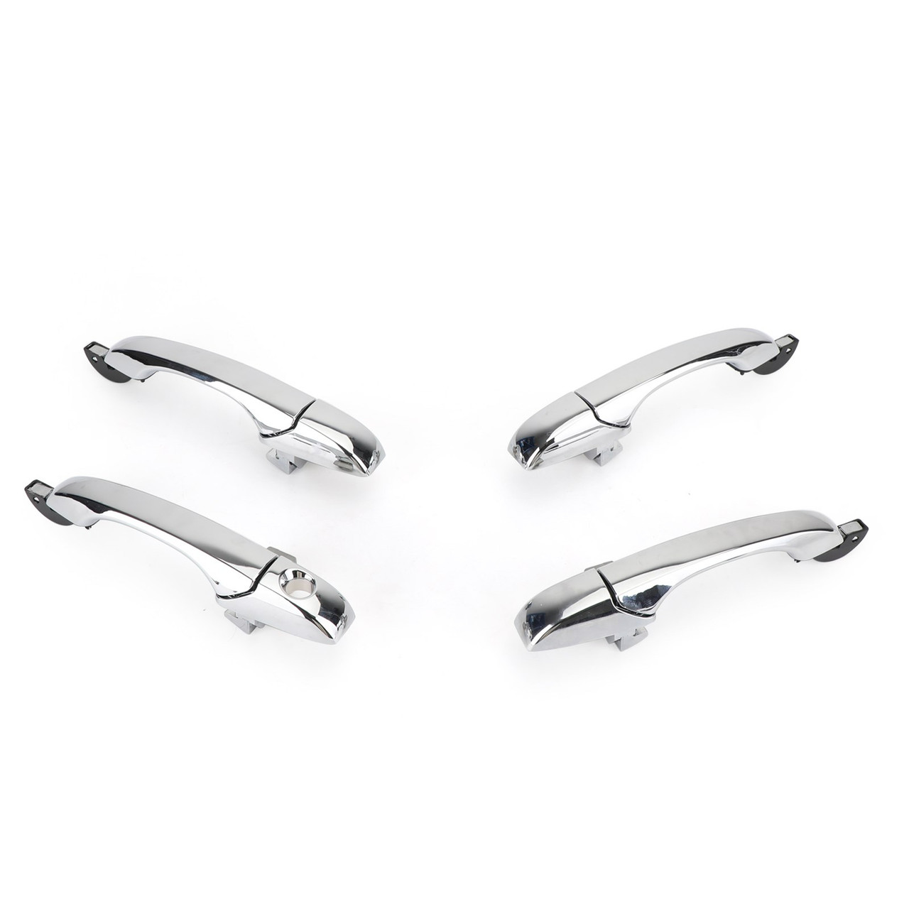 4x Exterior Door Handle 4589009AH Chrome Fits For Chrysler 300 / 300C 2005-2010 Chrome